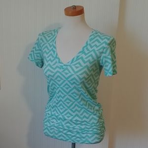 PINK | Chevron short-sleeve tee